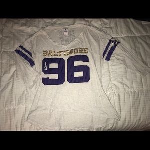 *SOLD* Victoria’s SecretNFL Baltimore Ravens shirt